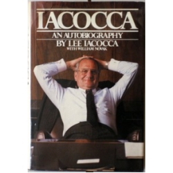 Книга на английском языке Lee Iacocca "An Autobiography".